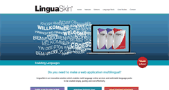 Desktop Screenshot of linguaskin.com